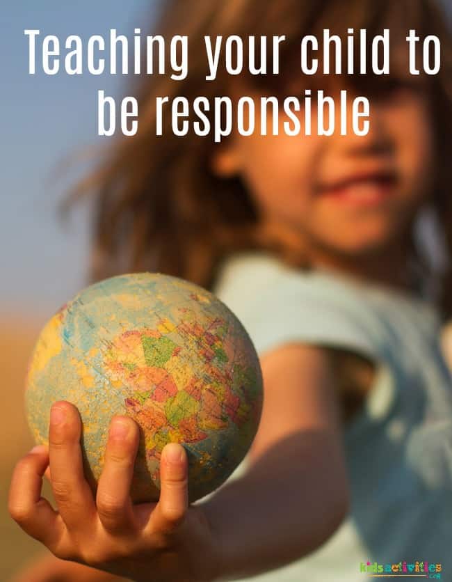 enseigner la responsabilité de l'enfant. 