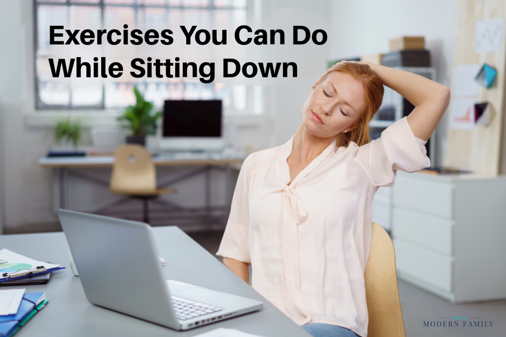 Exercices pouvant être effectués en position assise.